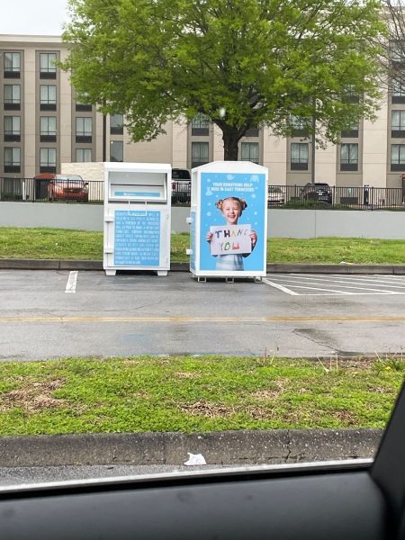 Donation Bin In Knoxville TN Clinton Highway