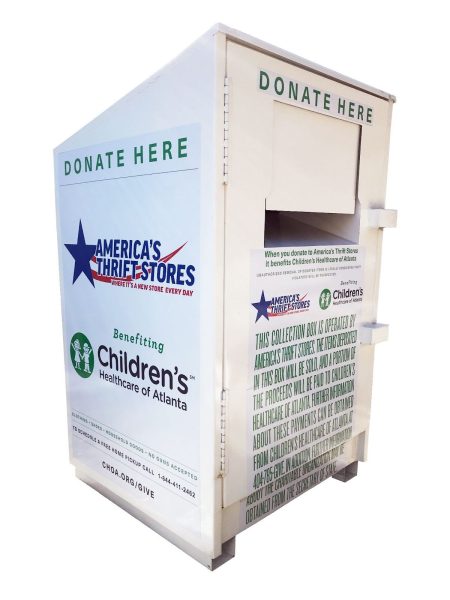 Donation Bin in Woodstock GA