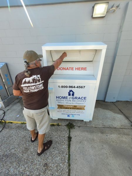 Donation Bin in Gulfport MS